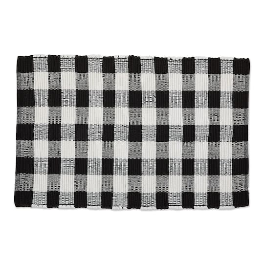 DII® Buffalo Check Rag Rug